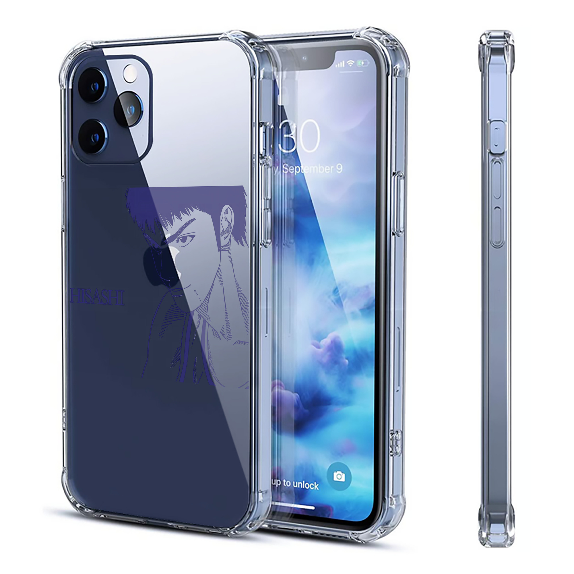 （画像用） SLAM DUNK／スラムダンク 【iPhone 12シリーズ対応】透明スマホケース（クリアソフトケース）